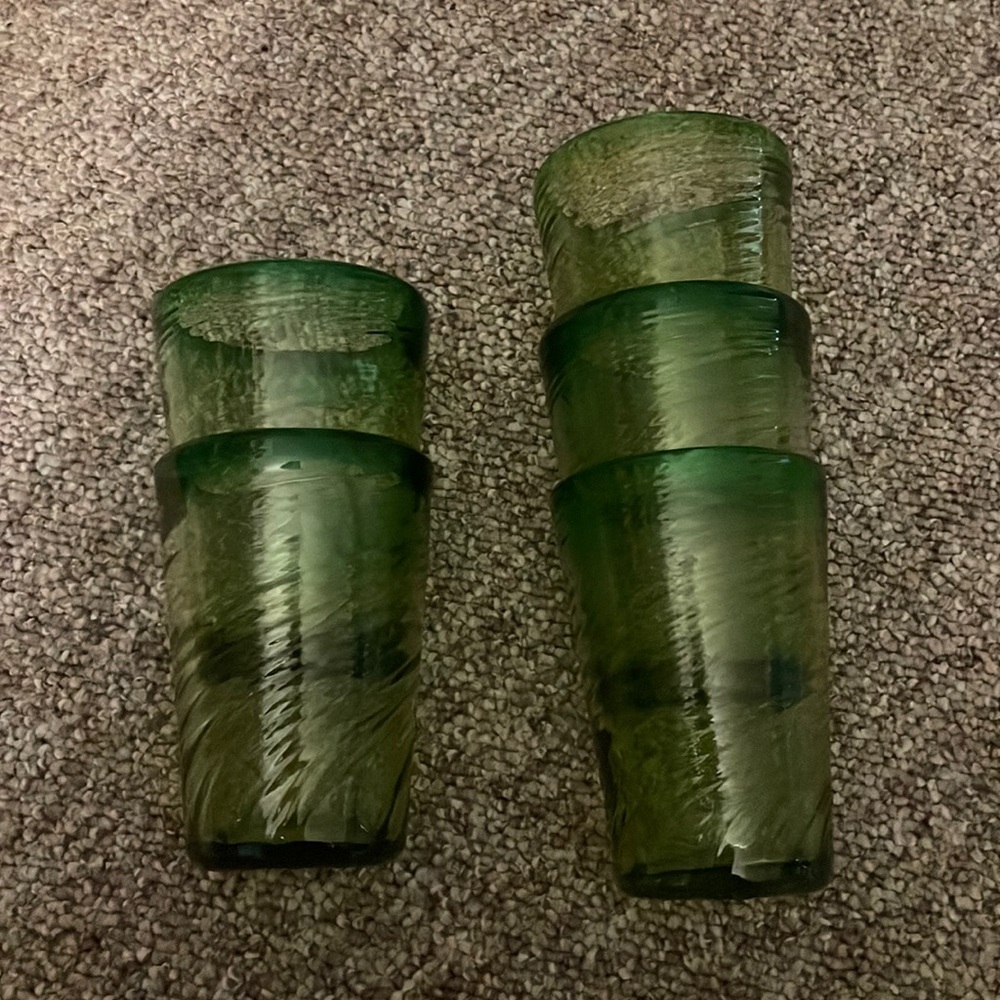 green glasses